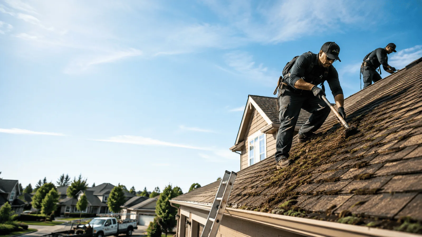 Roof Moss Removal in Hollenberg, KS near me